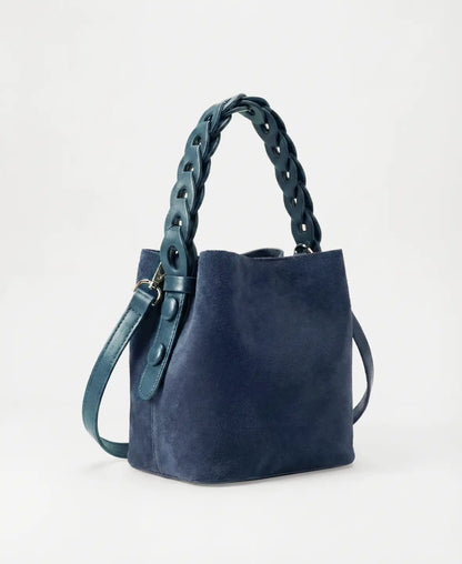 Suede-Look Bucket Bag