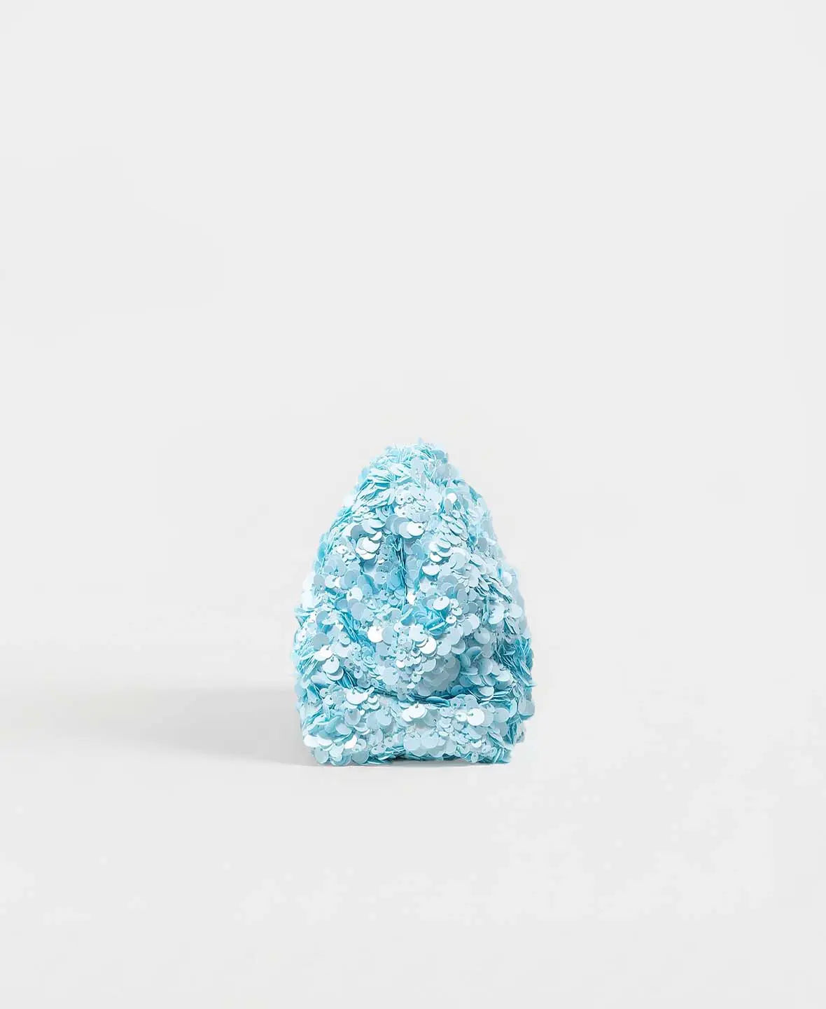 Pearlescent Sequin Clutch