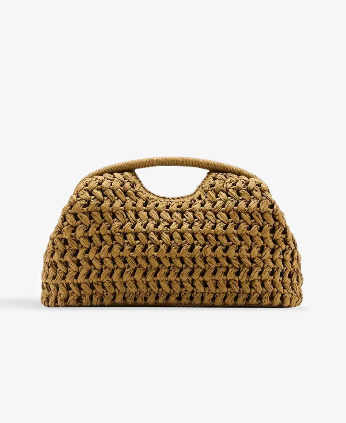 Straw Clutch Bag