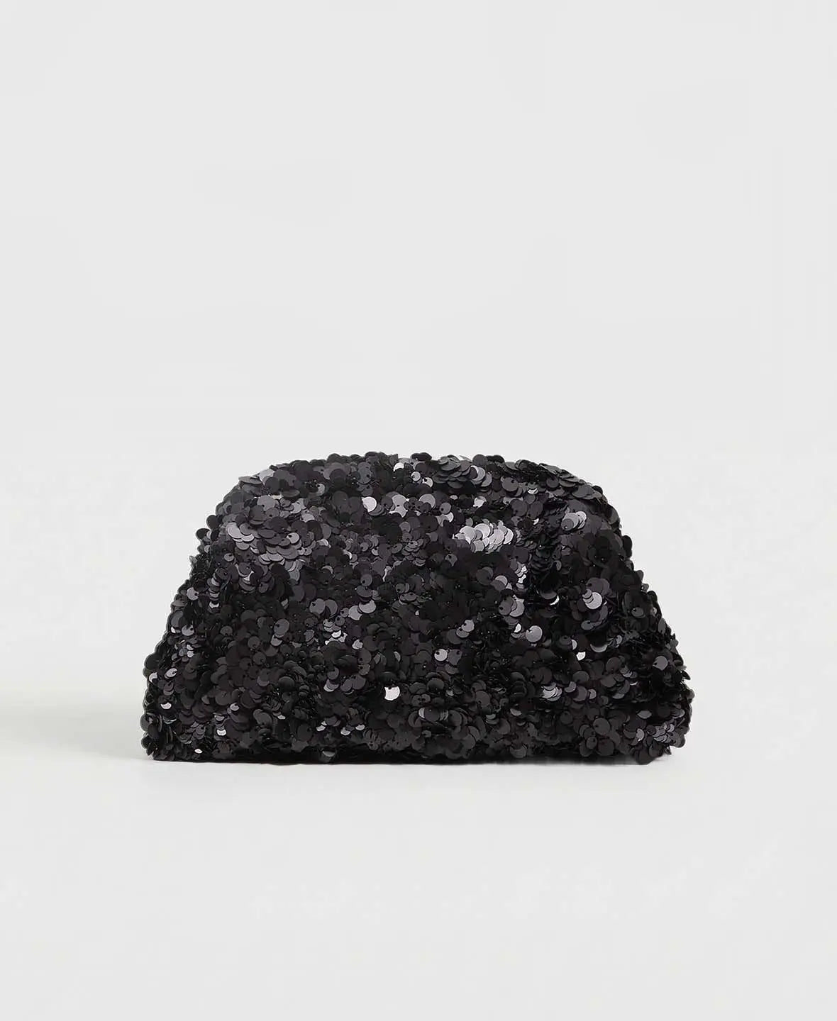 Pearlescent Sequin Clutch