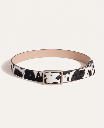 Cow Printed Belt