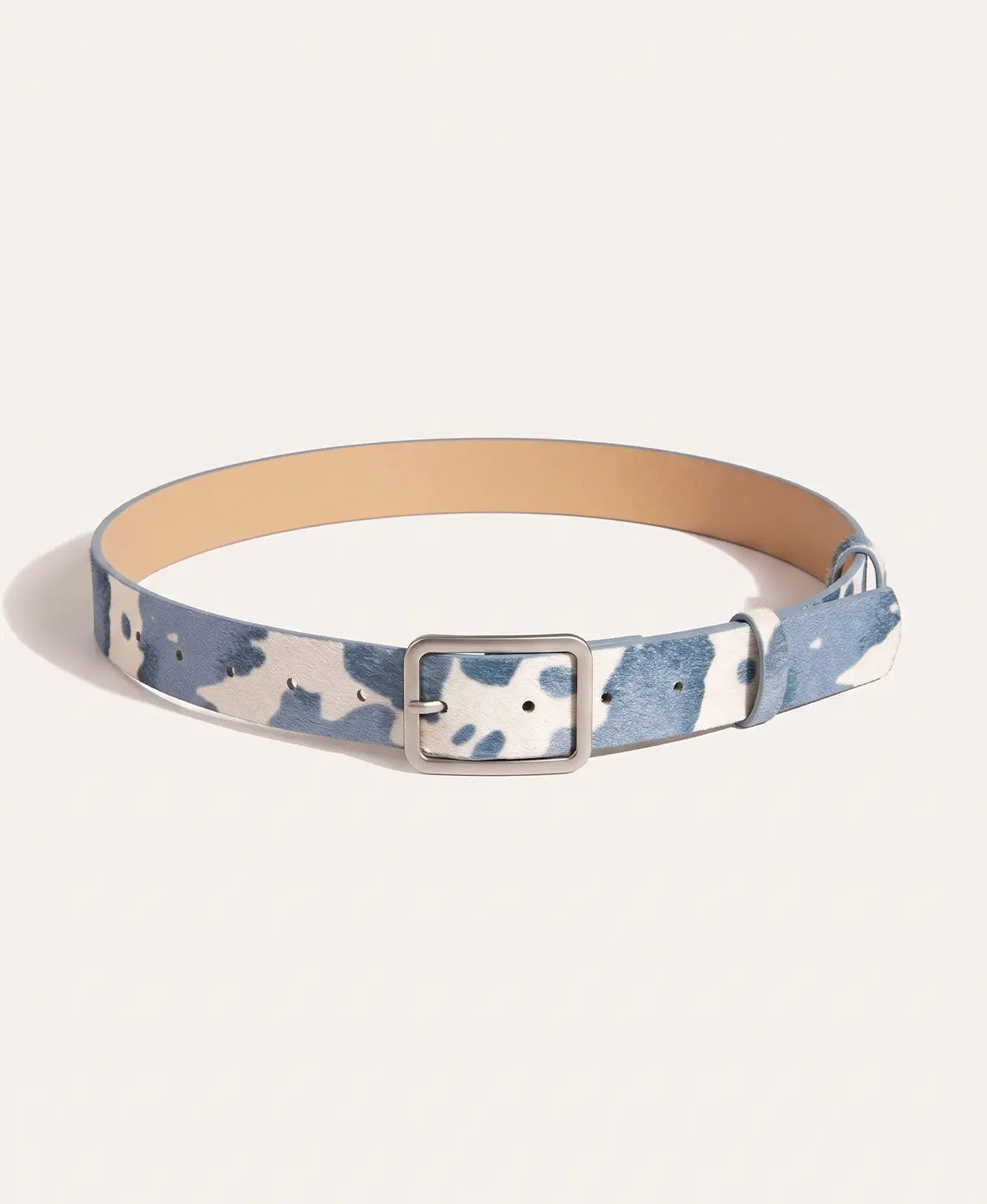 Cow Printed Belt