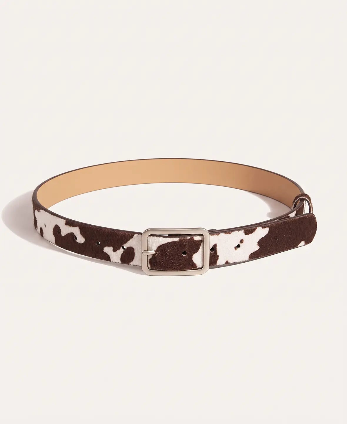 Cow Printed Belt