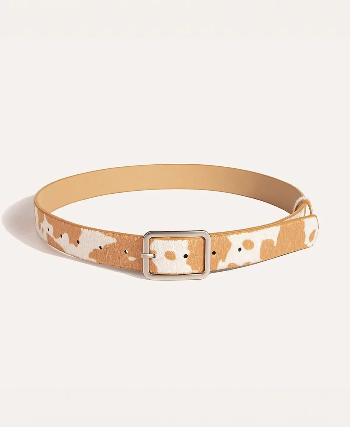 Cow Printed Belt