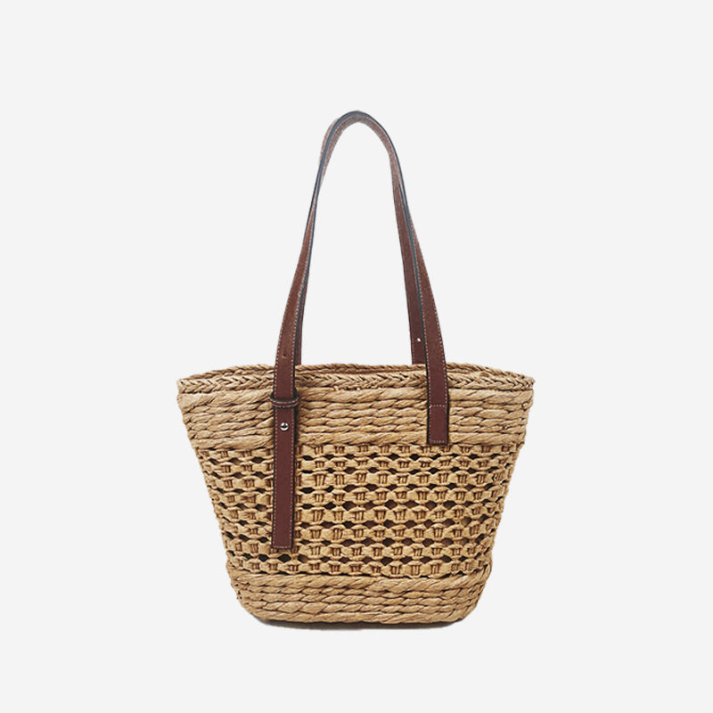 Christie Rattan Shoulder Bag