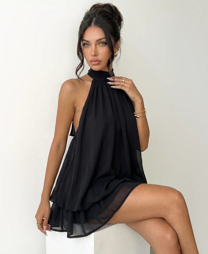 Serena Halter Dress