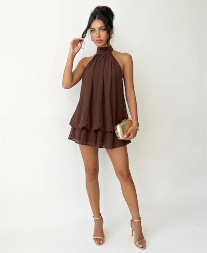 Serena Halter Dress