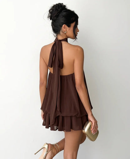 Serena Halter Dress