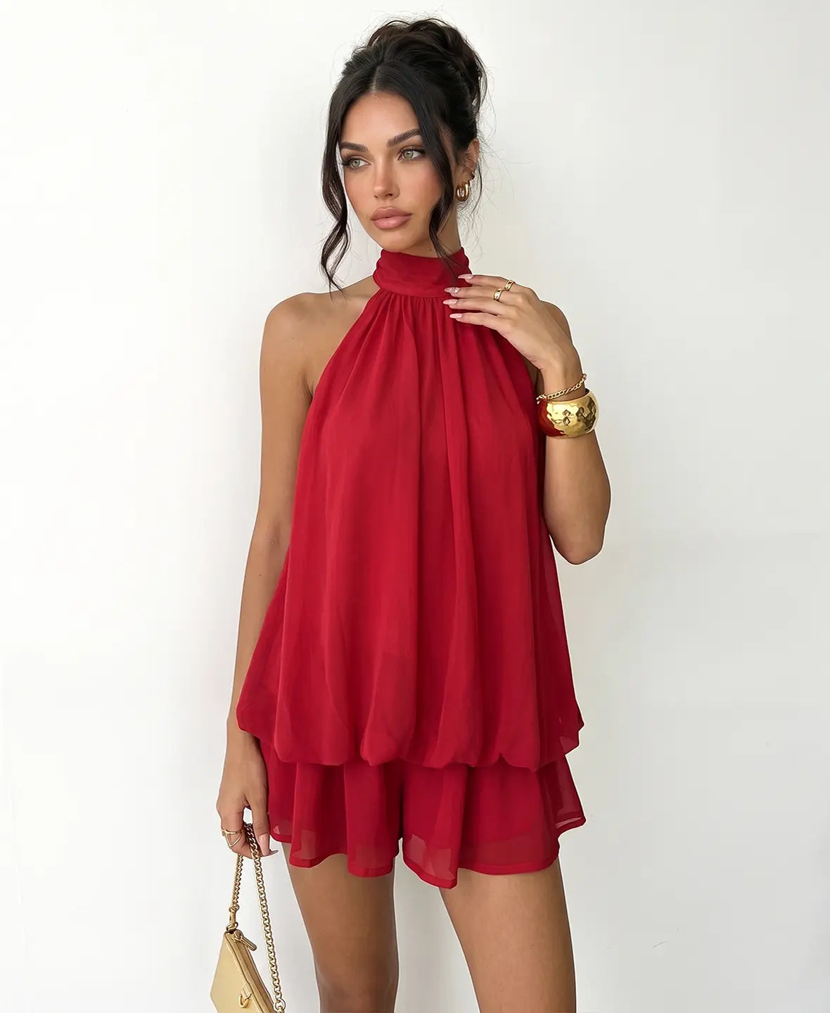 Serena Halter Dress