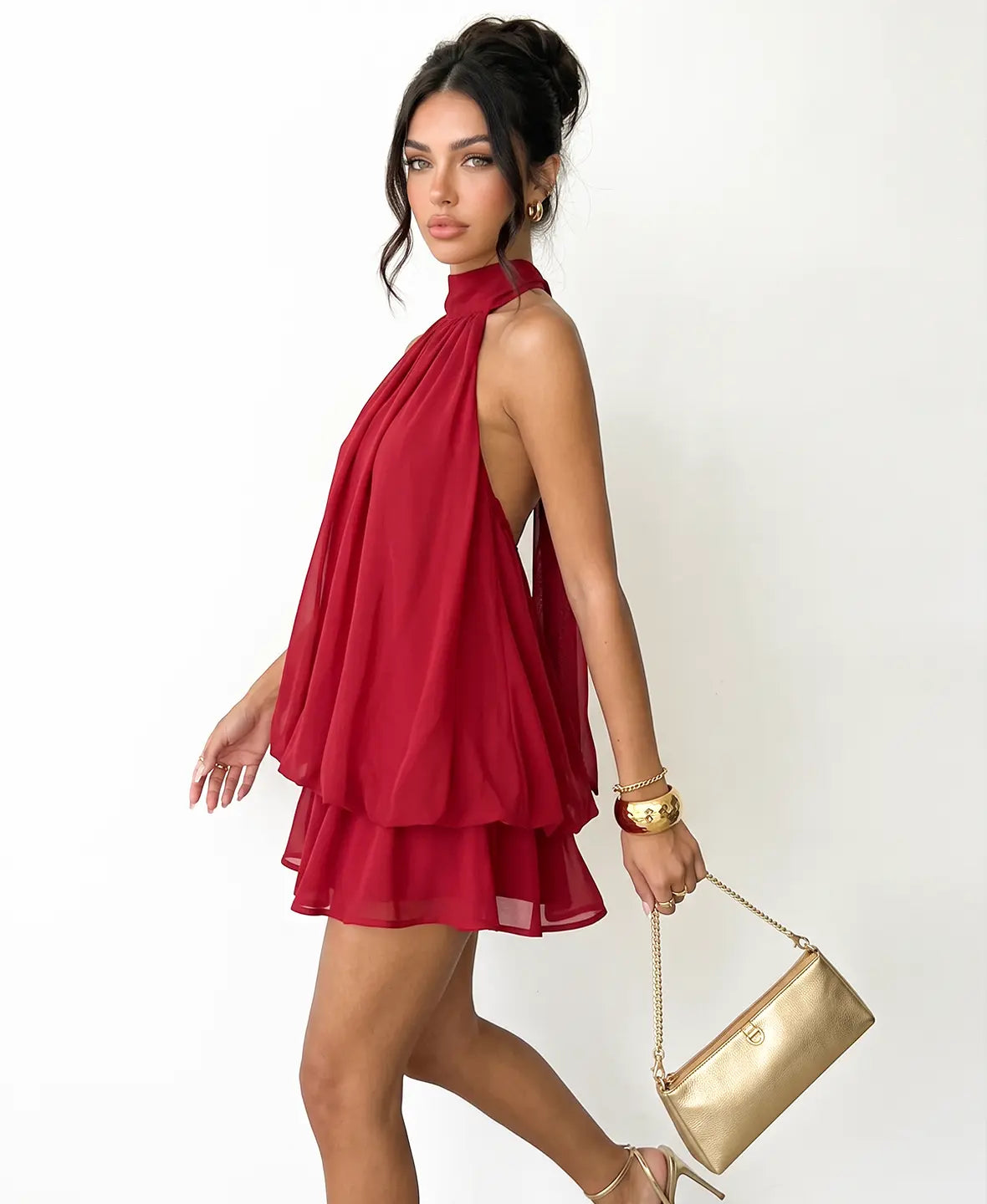 Serena Halter Dress