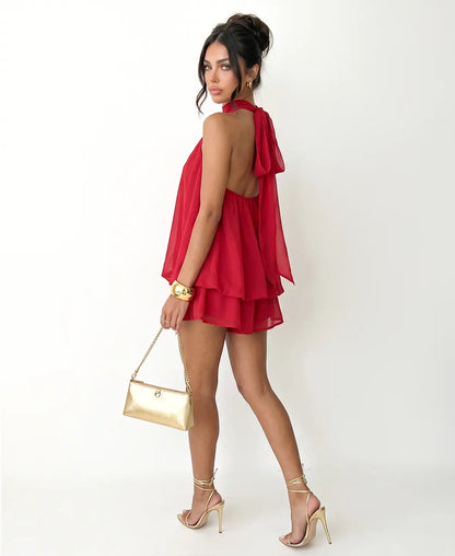 Serena Halter Dress
