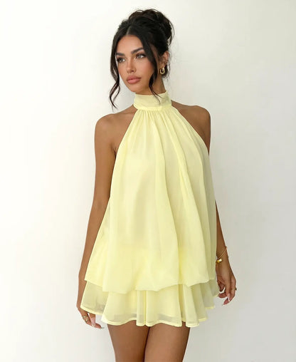 Serena Halter Dress