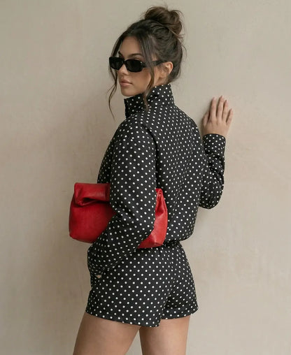 Solène Polka-Dot Set