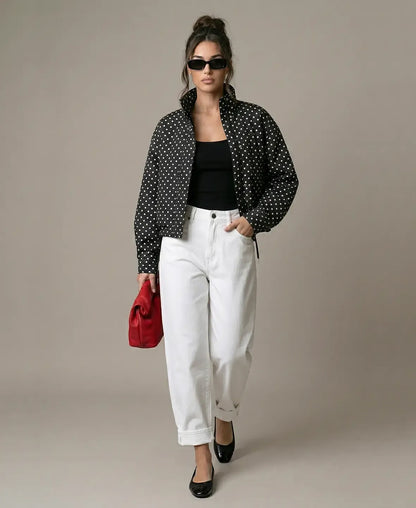 Solène Polka-Dot Set