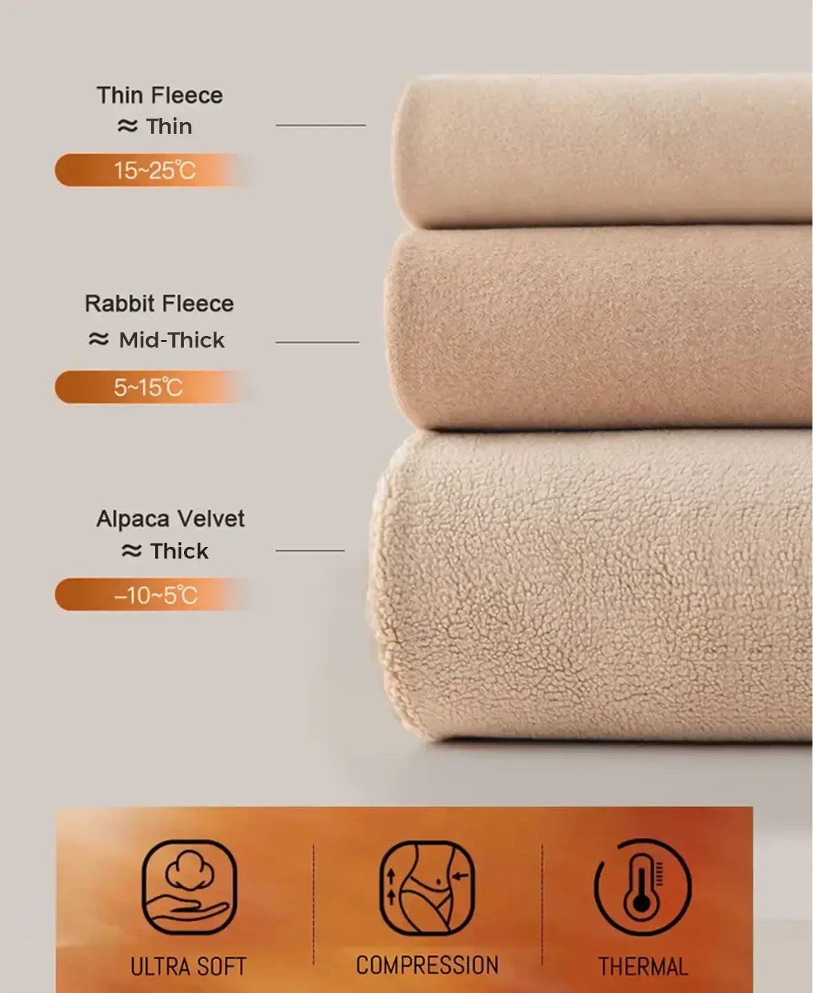 Super Fleece ™ Thermal Leggings (NEW)