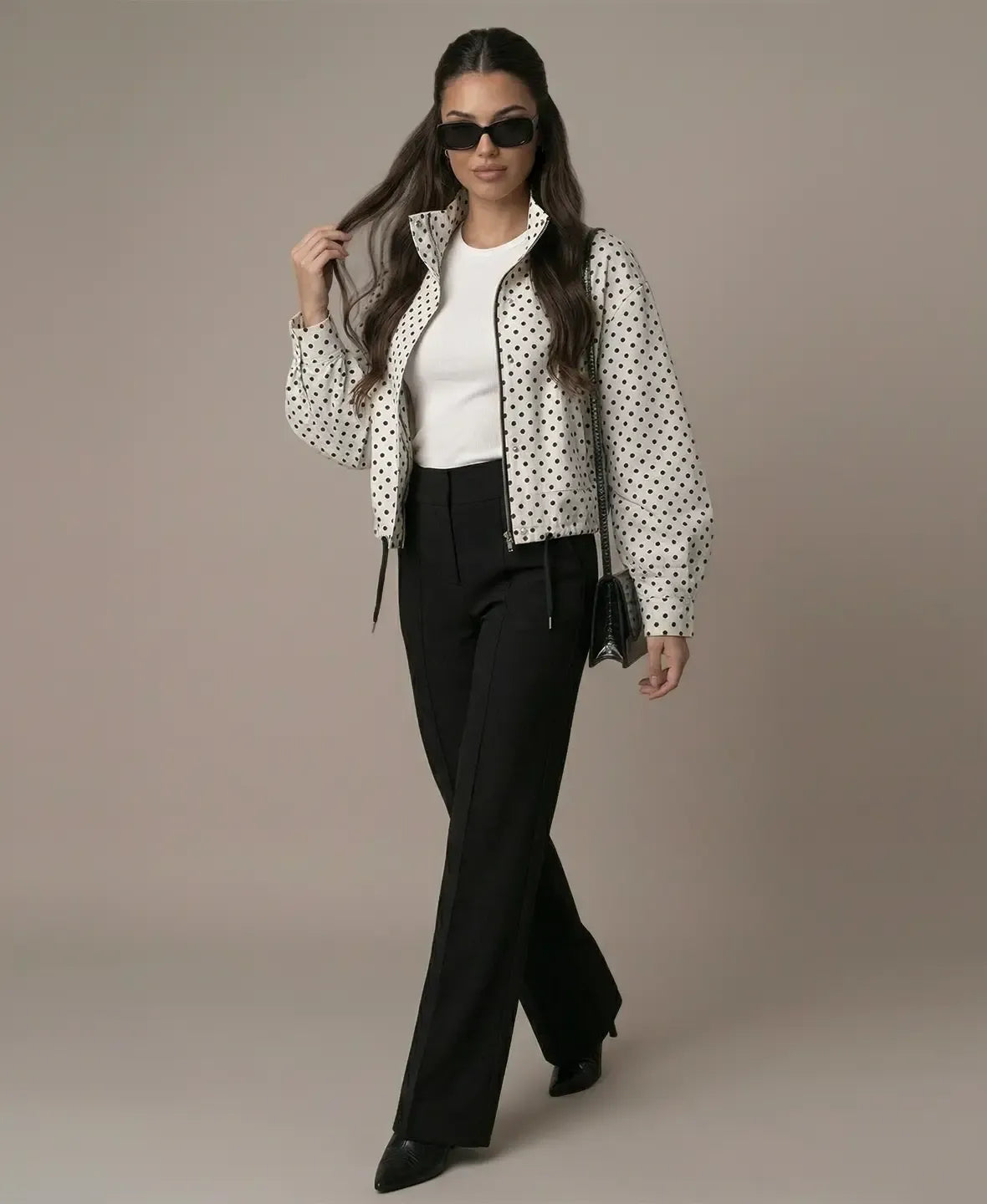 Solène Polka-Dot Set
