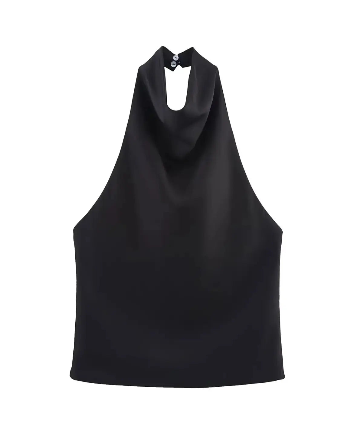 Satin Halter Neck Top
