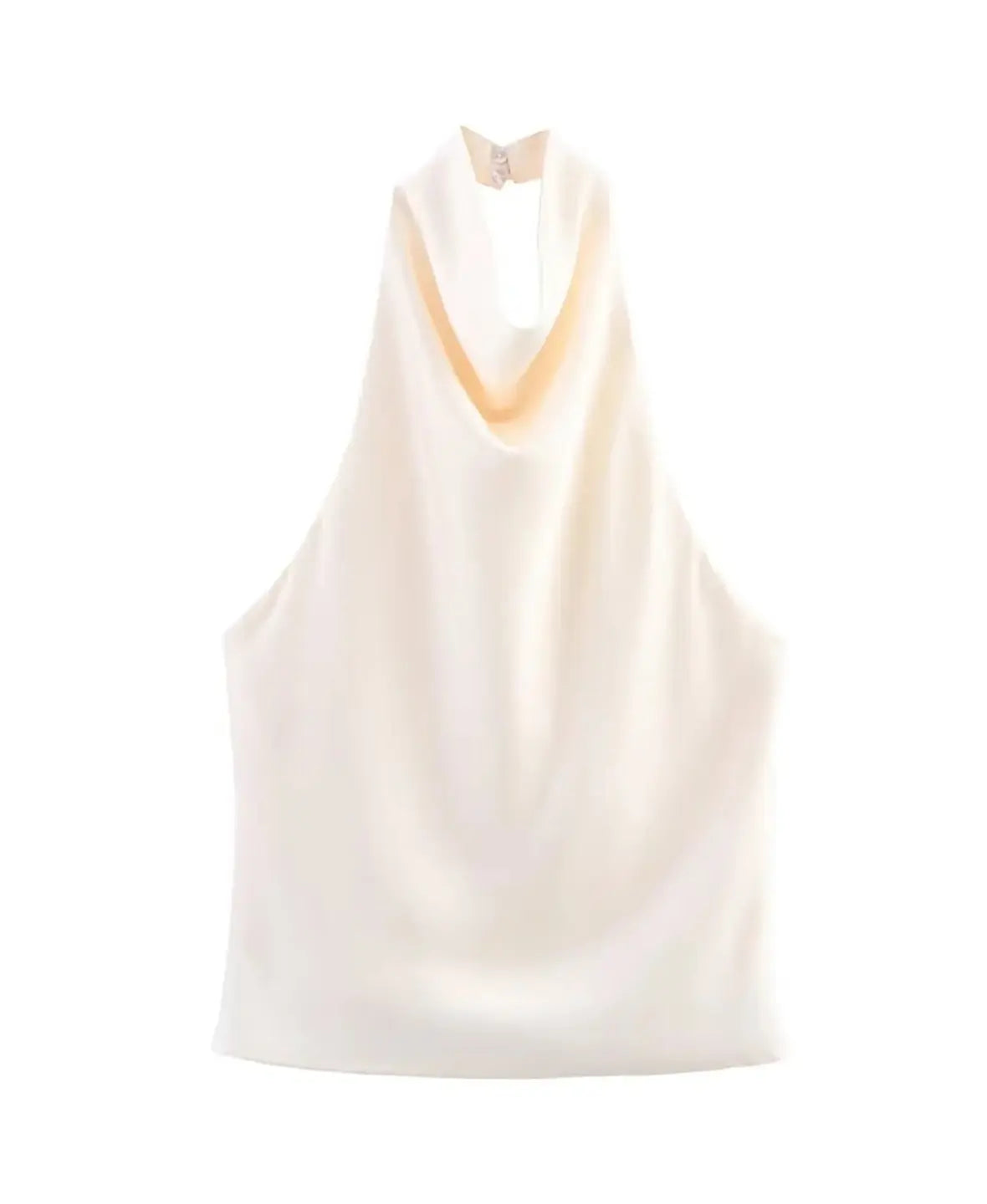 Satin Halter Neck Top