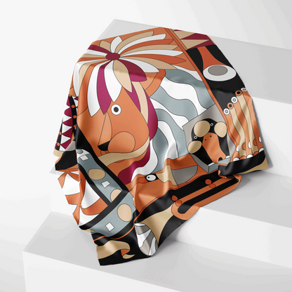 Tropicalia Satin Scarf