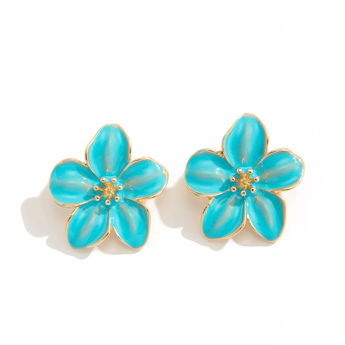 Floral Bloom Ear Studs Earrings